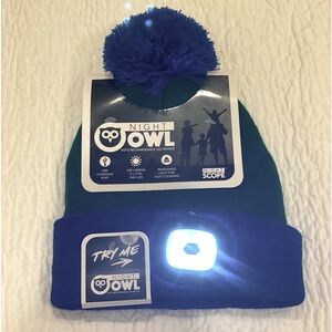 NIGHT OWL Kid’s Rechargeable LED Beanie | Hat OSFM